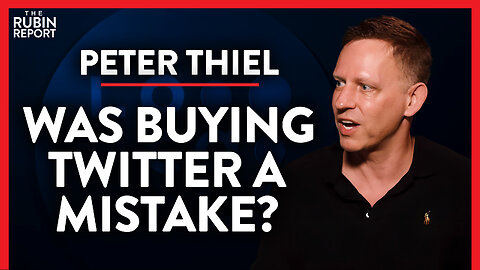 Is Twitter Dying & Why Tech Progress Has Stalled (Pt. 2) | Peter Thiel | TECH | Rubin Report