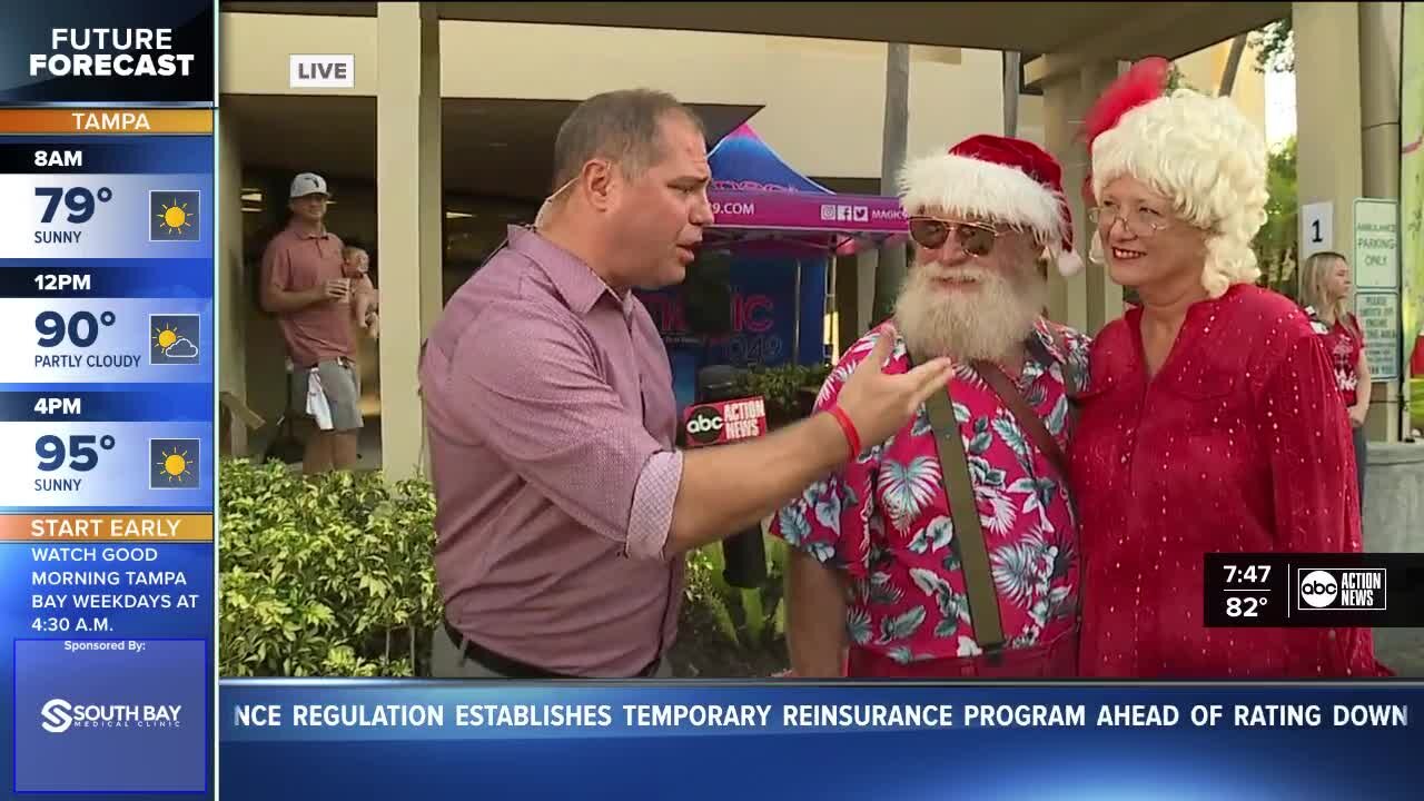 'Christmas in July' event helps support St. Joseph's Children's Hospital