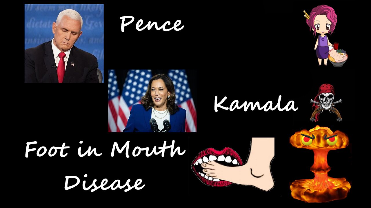 Pence, Kamal, Democrats all have Foot in Mouth Disease 23 07 17