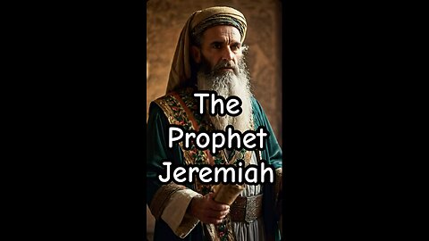 The Prophet Jeremiah, a short tale.