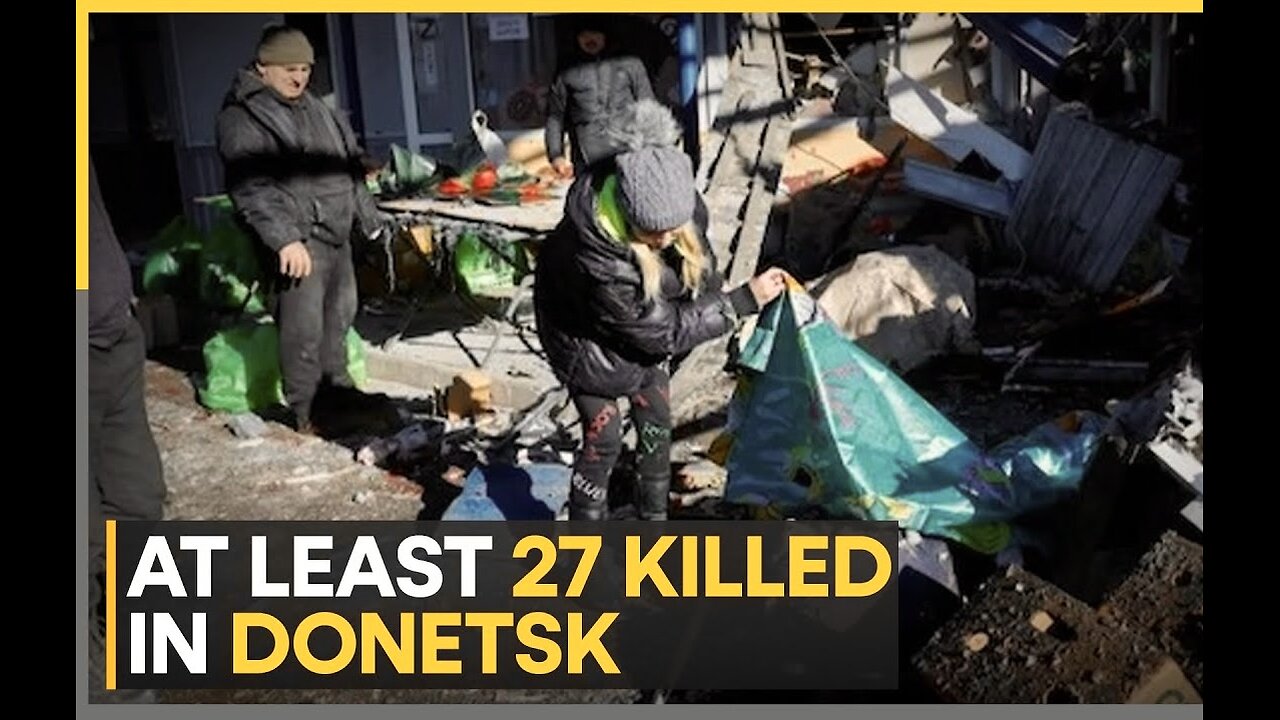 Russia-Ukraine war: Strike on busy market in Russia-held Donetsk, at least 27 killed WION