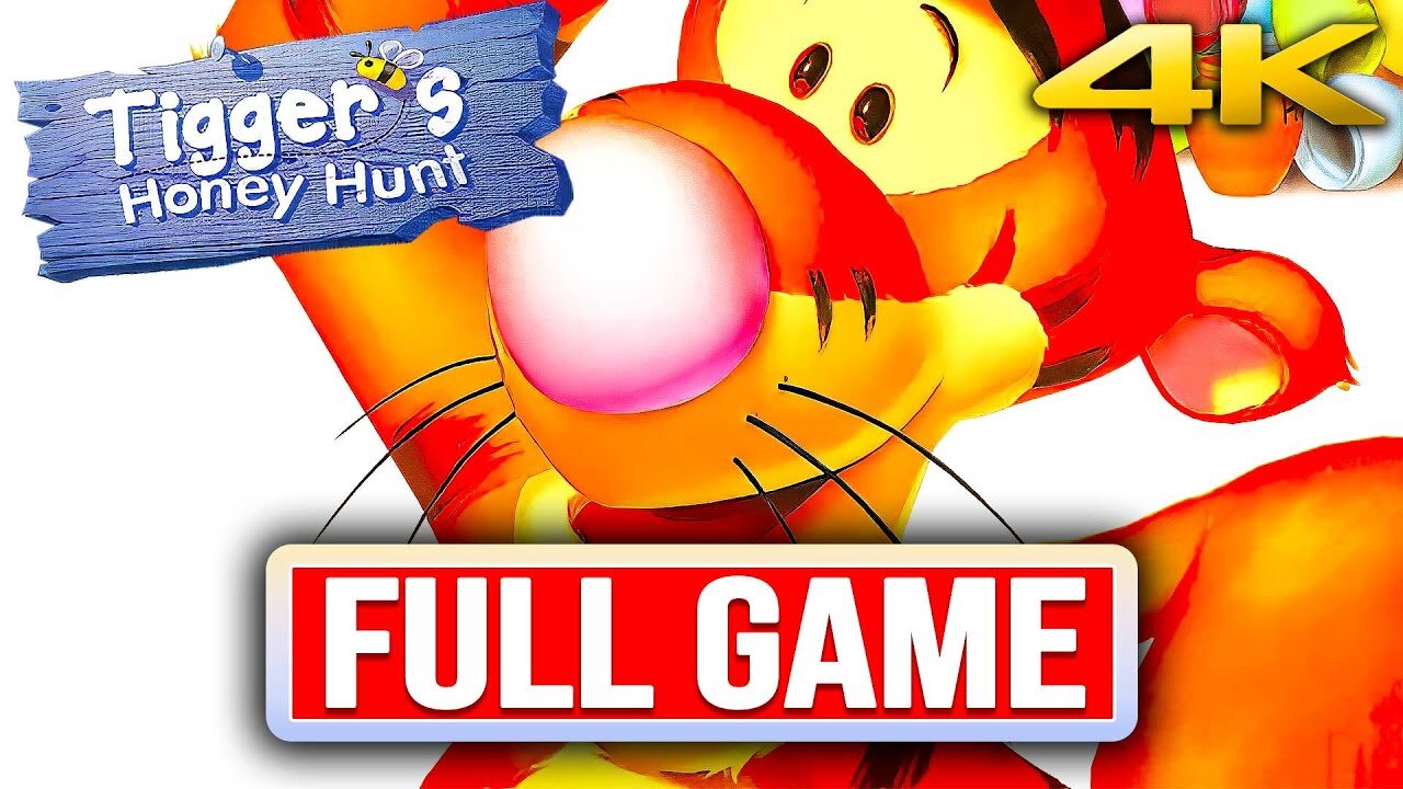 Tigger's Honey Hunt FULL GAME Gameplay Walkthrough Longplay No Commentary [4K 60FPS] (PS1, N64, PC)