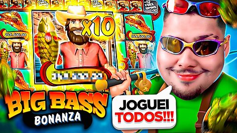 1000R$ vs TODOS BIG BASS! *quebrei o recorde no pescador!*