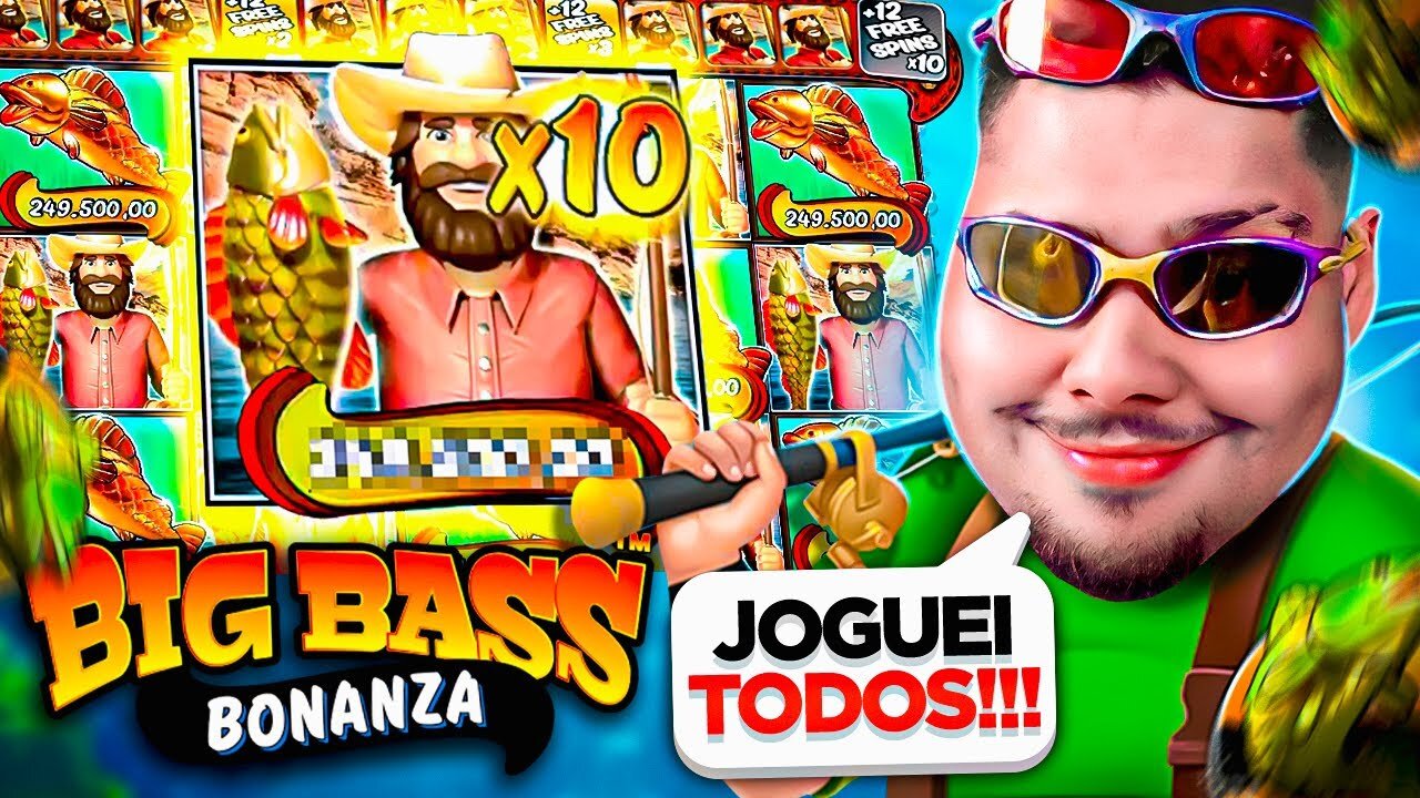 1000R$ vs TODOS BIG BASS! *quebrei o recorde no pescador!*
