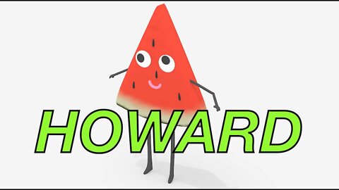 Happy Birthday HOWARD! - WATERMELON Birthday Song