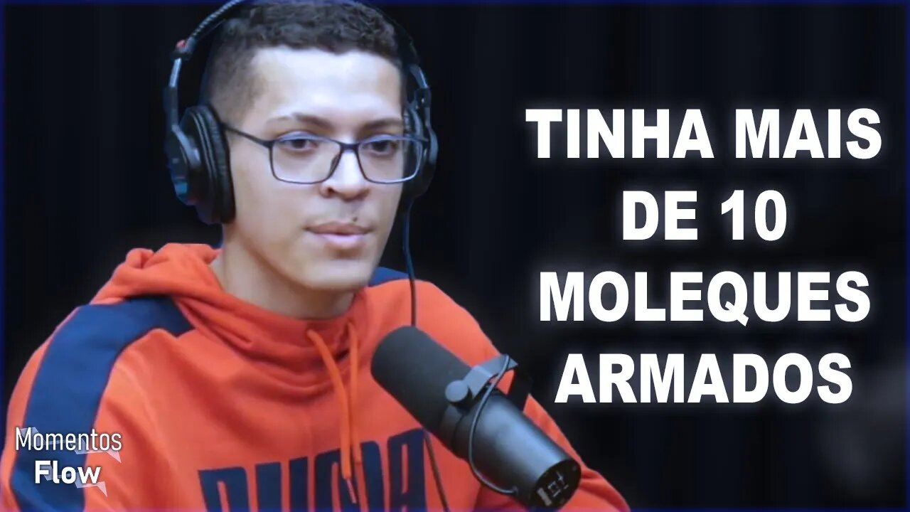 FOI ASSALTADO E PAROU DE TRABALHAR DE UBER | MOMENTOS FLOW