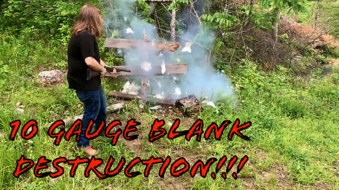 Absurdly Loud 10 Gauge Blank!!!