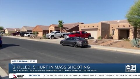2 dead, 5 injured, including multiple teens, in Yuma neighborhood shooting