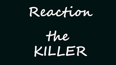 Reaction to David Fincher's The Killer