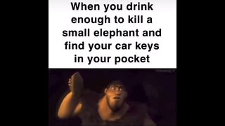 You can never drink enough.