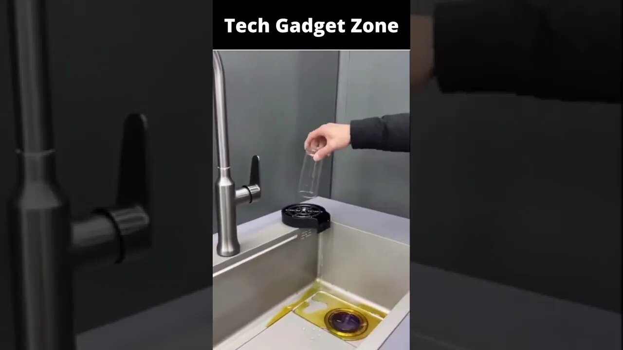 Kitchen Aink Faucet Bottle Washer 🤩 | Kitchen Gadgets #short