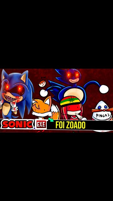 SONIC exe foi ZOADO pelo SANIC | SAnic.exe #shorts