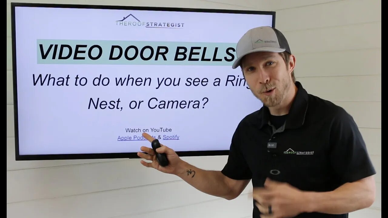Video Doorbells? What to Do When Canvassing Door to Door for Roofing Sales