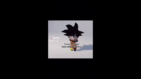 Goku bailando Feliz navidad