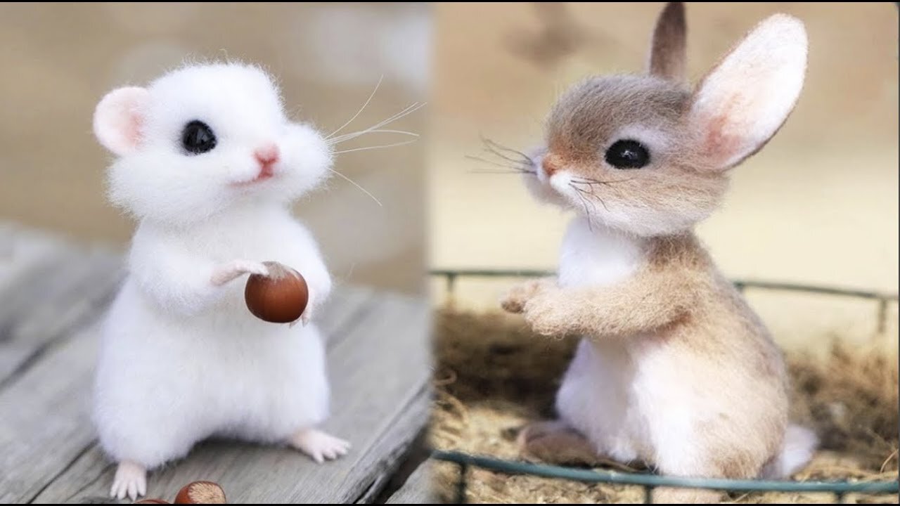 Very Cute animals eating video.