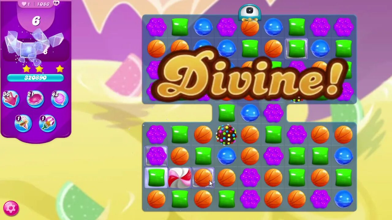 Candy Crush Saga Level 1086