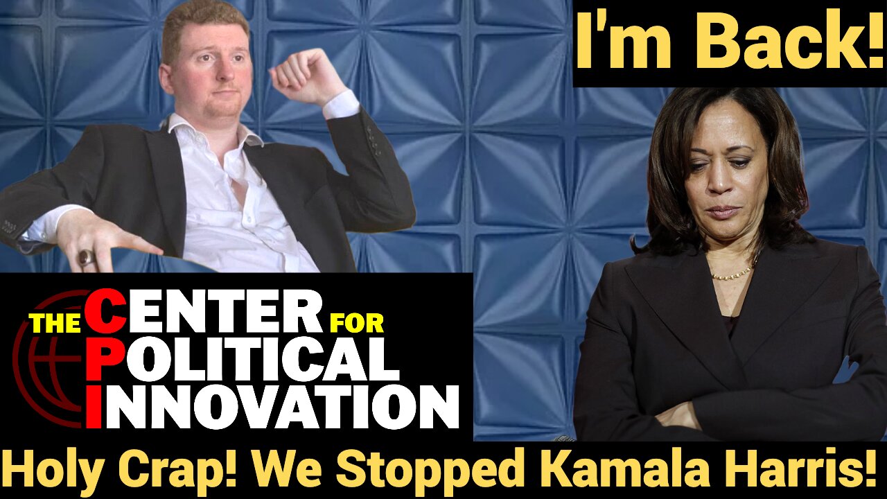 I'm back! We stopped Kamala Harris! Holy Crap!