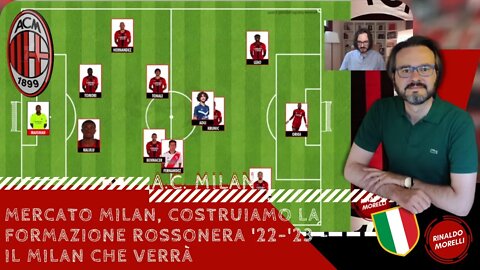 Mercato MILAN, costruiamo la formazione rossonera '22-'23 - Il Milan che verrà ep.05 10.06.2022