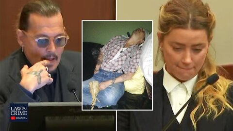 Photo Shows Johnny Depp Passed Out with Ice Cream on His Lap