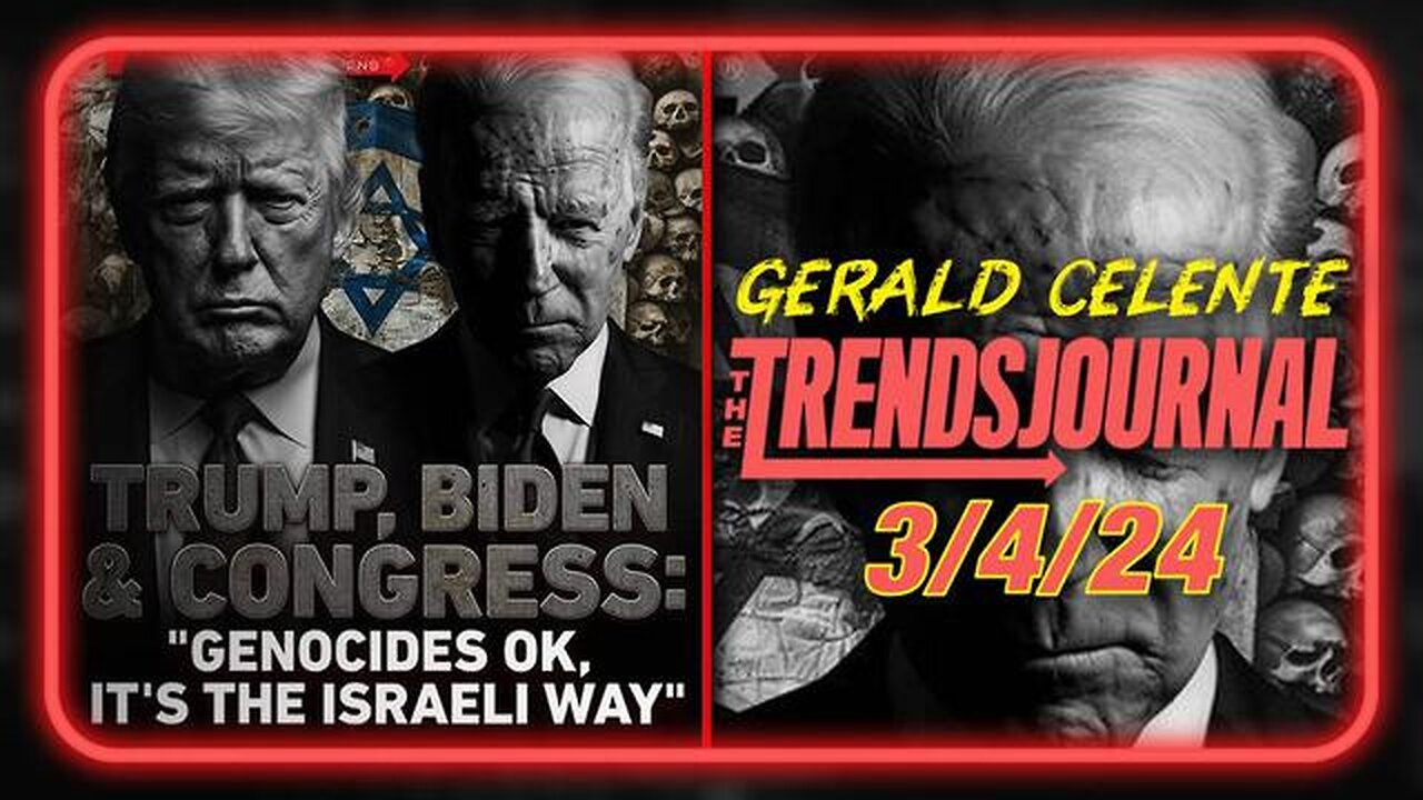 Trump, Biden & Congress: "Genocides OK, It's The Israeli Way"