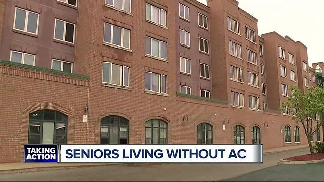 Seniors living without air conditioning