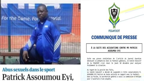 GABON😱Révélations CHOQUANTES sur la pédophilie dans le milieu du sport!