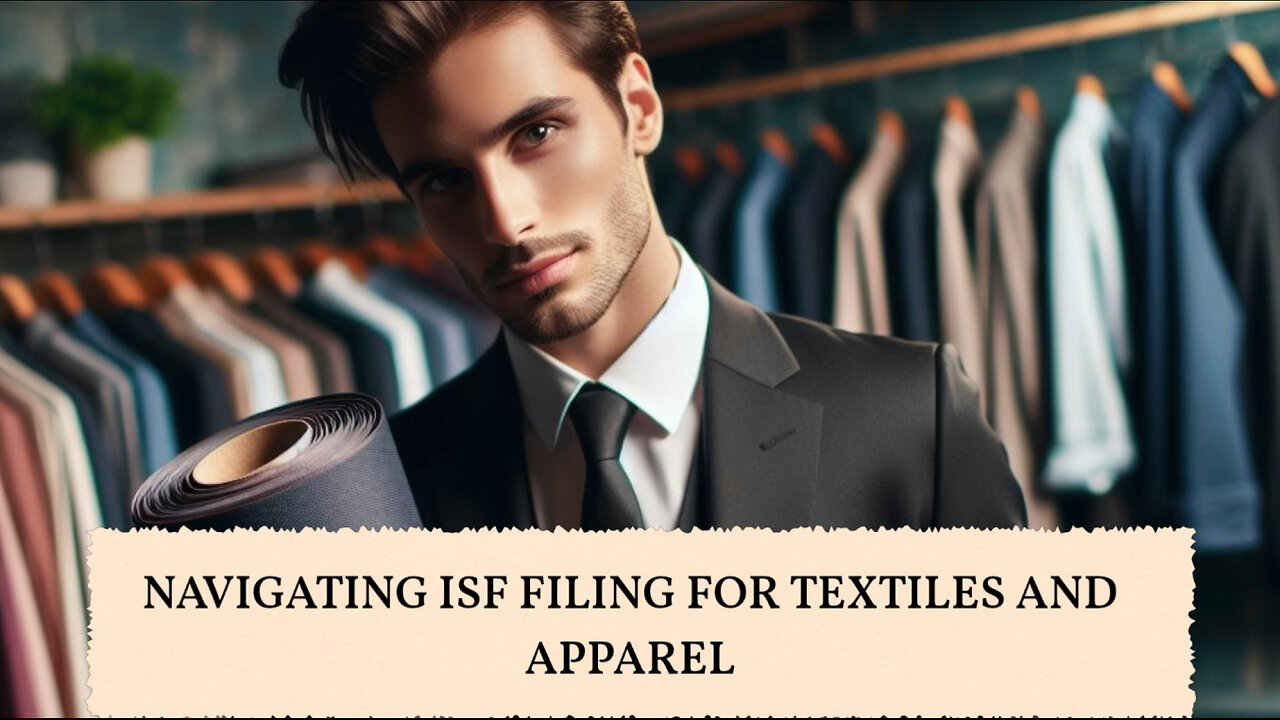 Mastering the ISF Filing Process: Safeguarding Your Textile and Apparel Imports