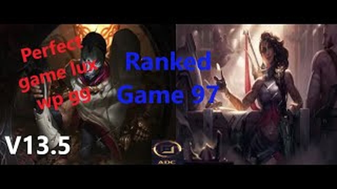 Ranked Game 97 Jhin Vs Samira Bot League Of Legends V13.5