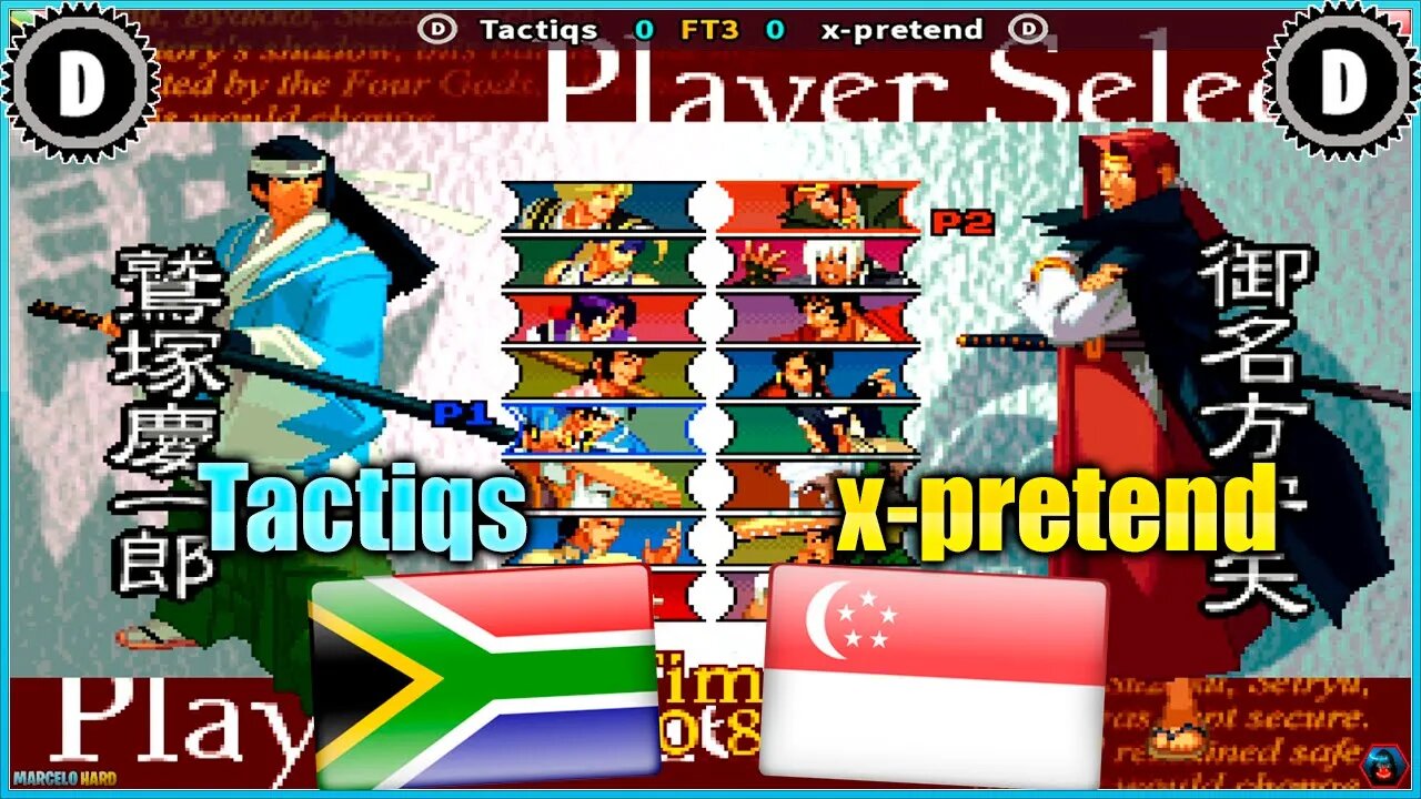 The Last Blade 2 (Tactiqs Vs. x-pretend) [South Africa Vs. Singapore]