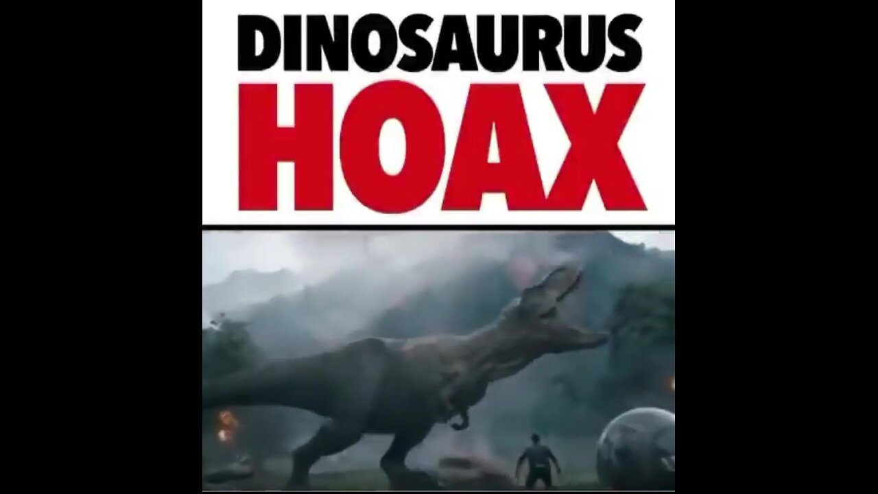 Are you ready to learn about the Dinosaur hoax? 🦖