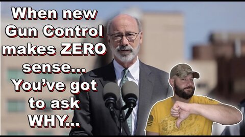 This new Gun Control makes ZERO sense... This is the definition of pointless in PA...