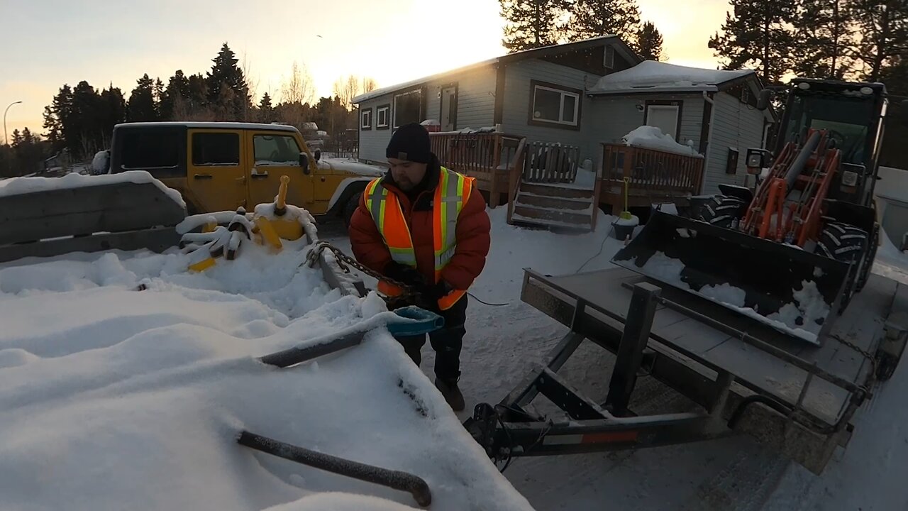 Securing the loader