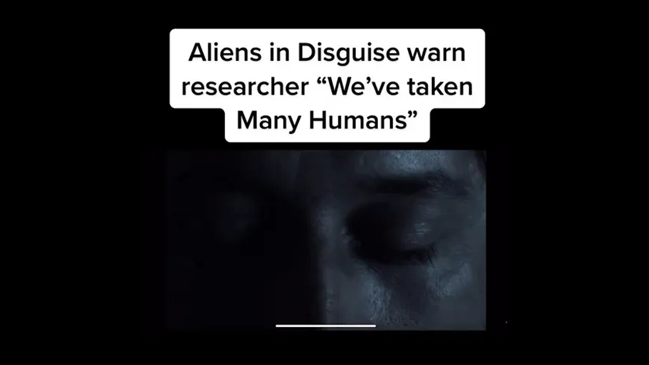 Aliens in disguise