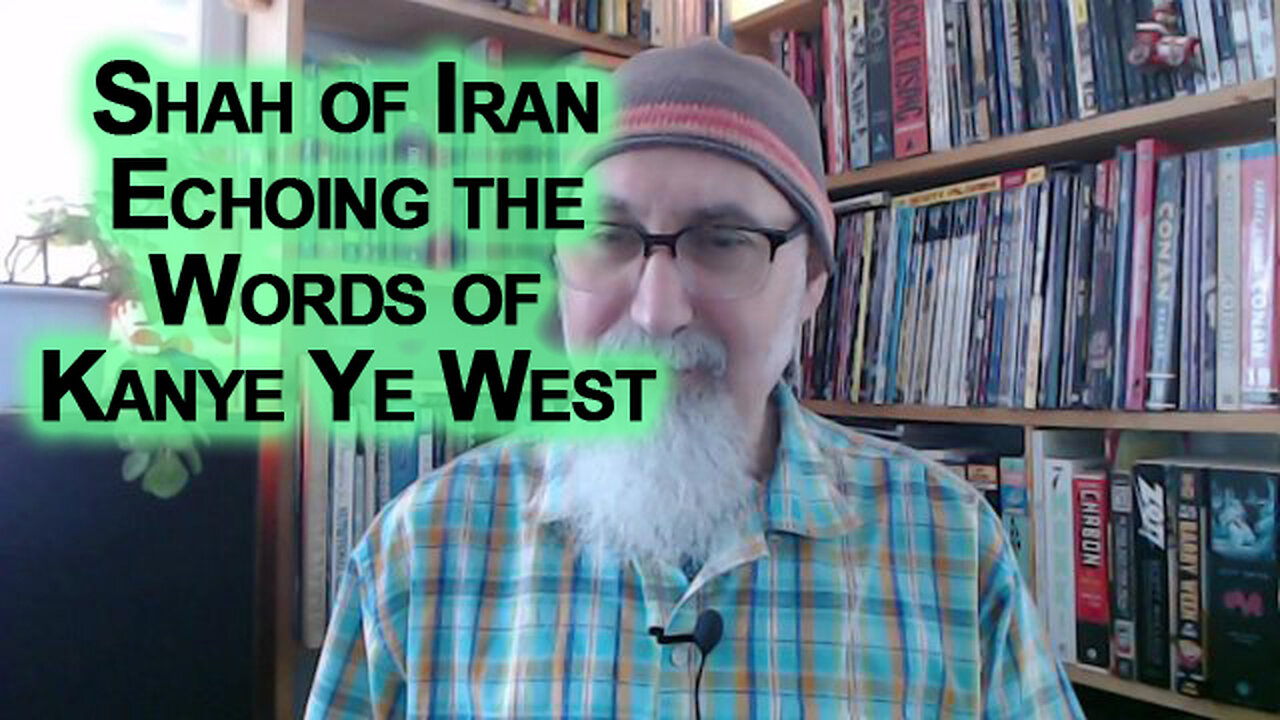 Shah of Iran From 1976 Echoing the Words of Kanye Ye West From 2022: History & the Zionist Lobby