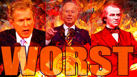 The WORST 5 U.S. Presidents OF ALL TIME!! JOE BIDEN Makes The List?!