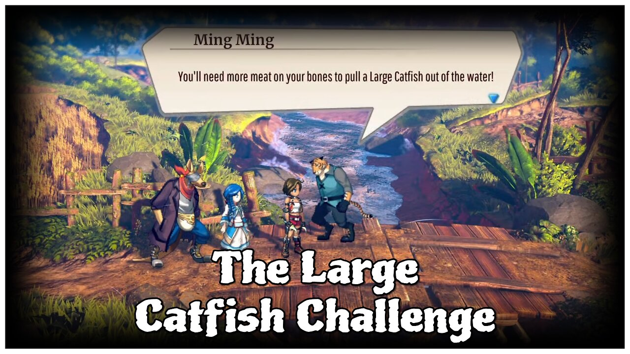 Eiyuden Chronicle: Rising - The Large Catfish Challenge