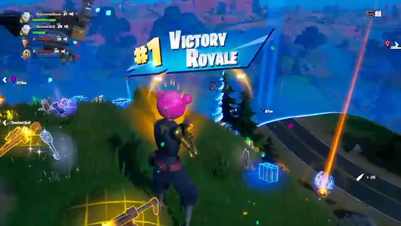 4 v 2 victory royale (FORTNITE)