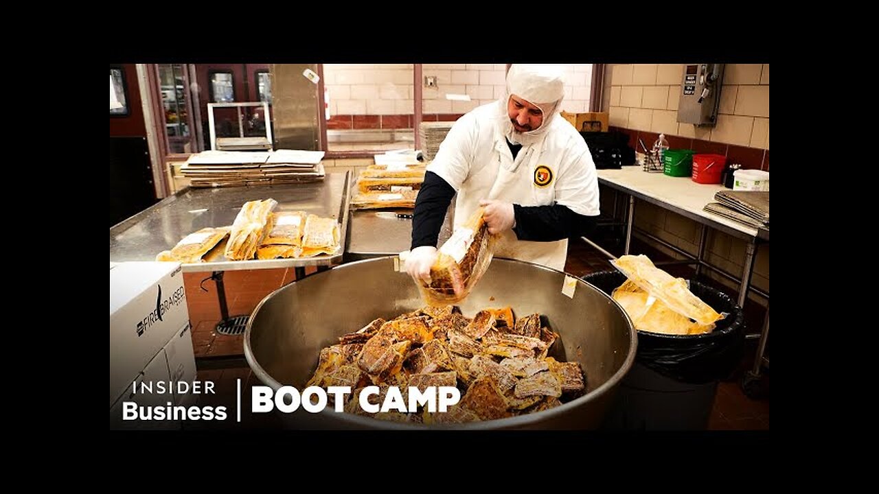 How West Point Makes Over 13,000 Meals A Day For Army Cadets | Boot Camp | Insider Business