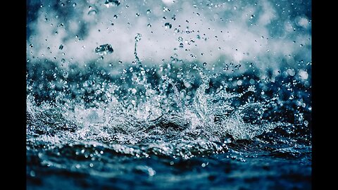 Water Dripping Slowly with Echo