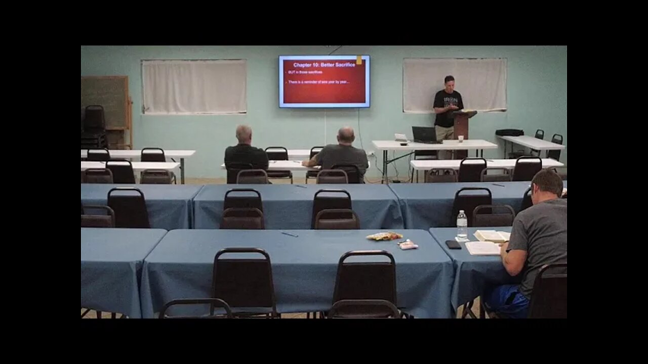 8-16-2021 Hebrews 10:1-4 with Pastor Craig Campbell