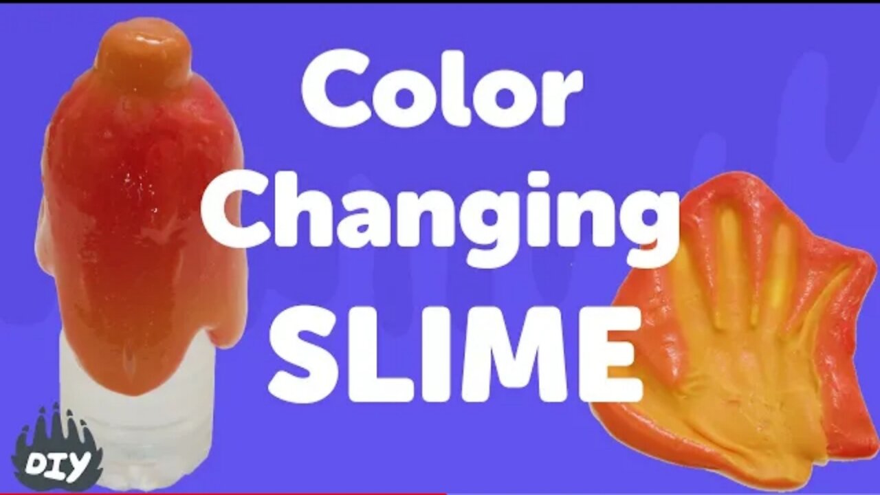 DIY Color-changing slime