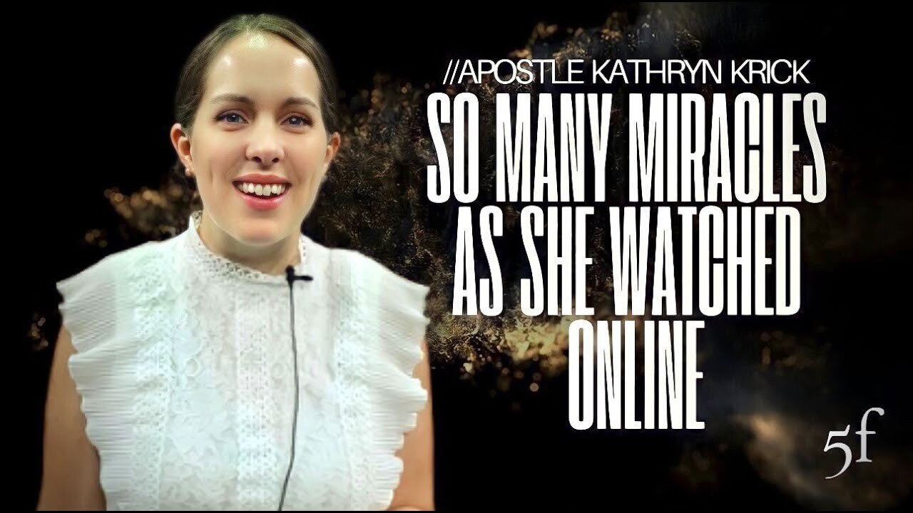 So Many Miracles Happened as She Watched Online!