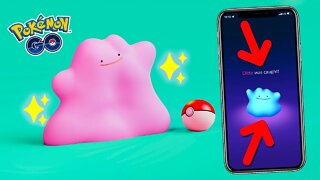 PEGUE SEU DITTO SHINY AGORA no Pokémon GO! Evento de TCG BOMBANDO de Ditto