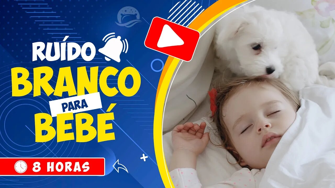 🎧 O RUÍDO BRANCO DE UMA CACHOEIRA, COM ADORÁVEL MENINA DORMINDO EM PAZ 🕒 8 HORAS 💤 WHITE NOISE