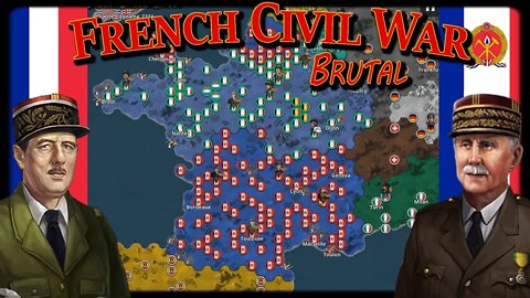 French Civil War BRUTAL Cold War Alternate History