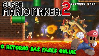 Jogando Fases no SUPER MARIO MAKER 2