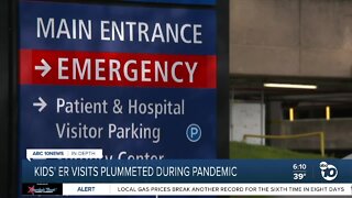 ER visits for children plummets during pandemic, and that's a bad thing