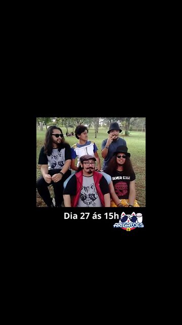 Dias 26 e 27 tem show dos @Arigatões