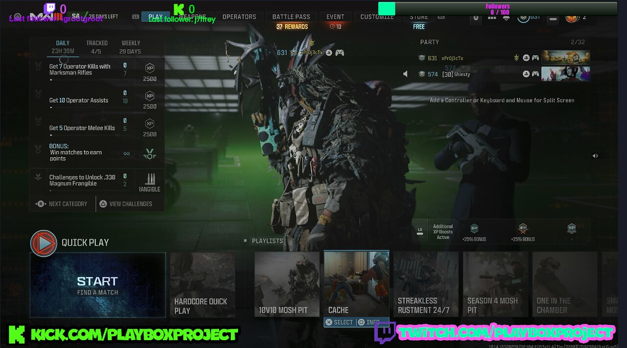 WARZONE SESHH!! WITH THE BOYS! TUNE IN!