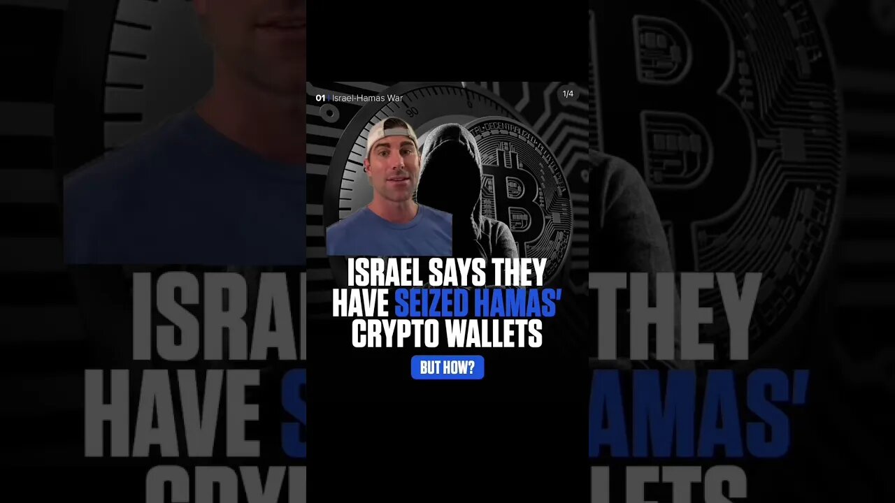 Israel says they have seized Hamas crypto wallets on Binance #bitcoin #btc #binance #bitcointrading